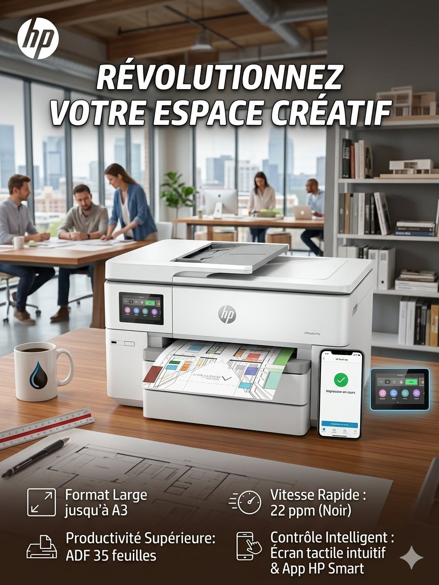 IMPRIMANTE HP JET D,ENCRE PRO  9730 WIDE FORMAT